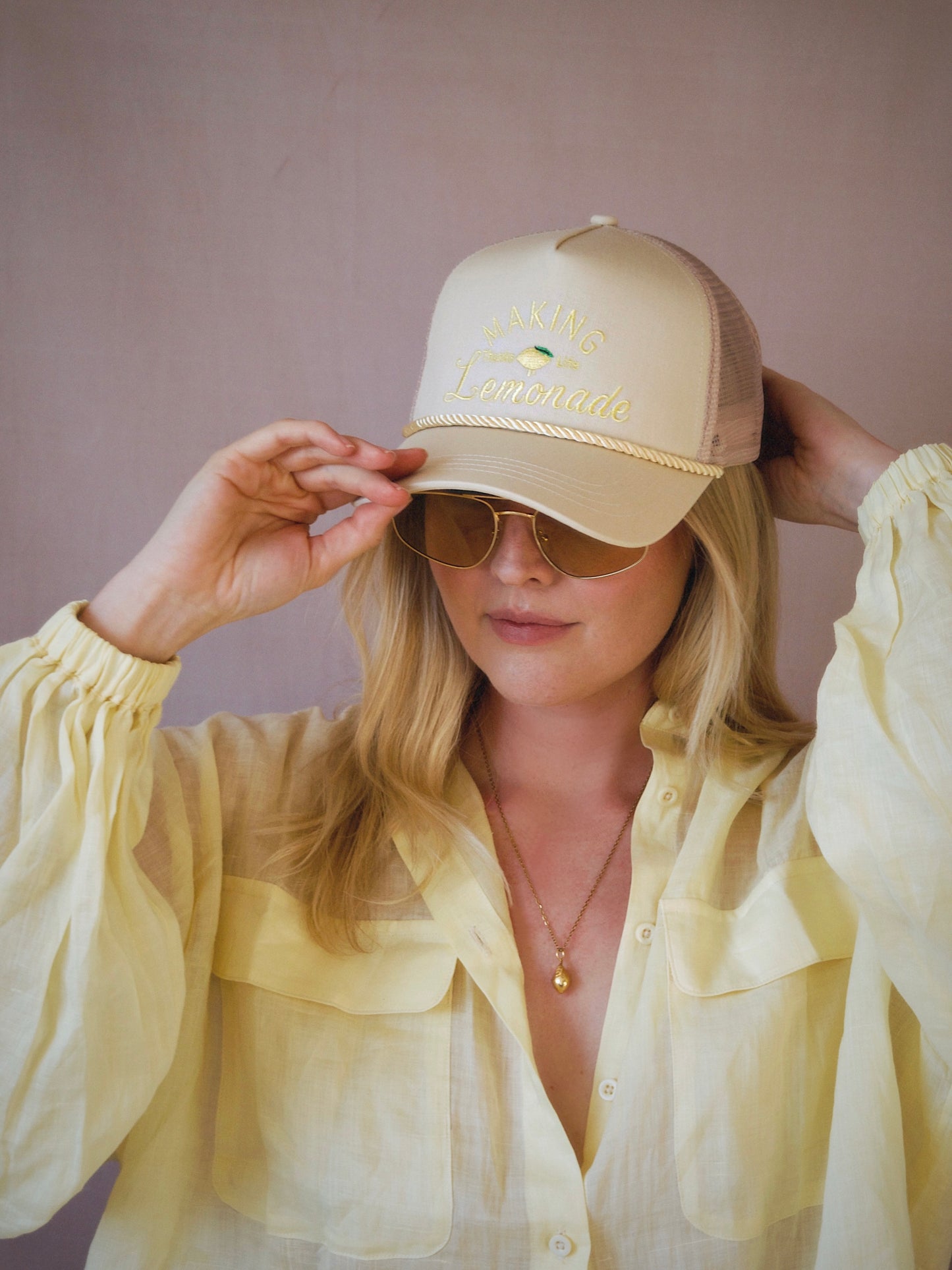 Making Lemonade Trucker Hat